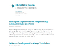 Tablet Screenshot of christiankaula.com